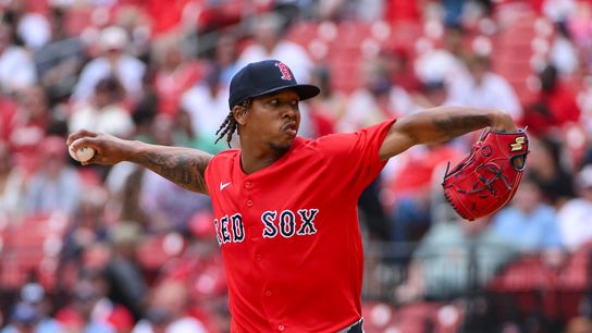 Red Sox’ Chad Tracy sticking with Brayan Bello as struggles mount — but for how much longer? taken at BSJ Headquarters. Photo by Jeff Curry-Imagn Images